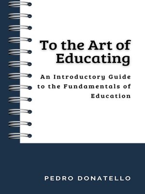 cover image of To the Art of Educating